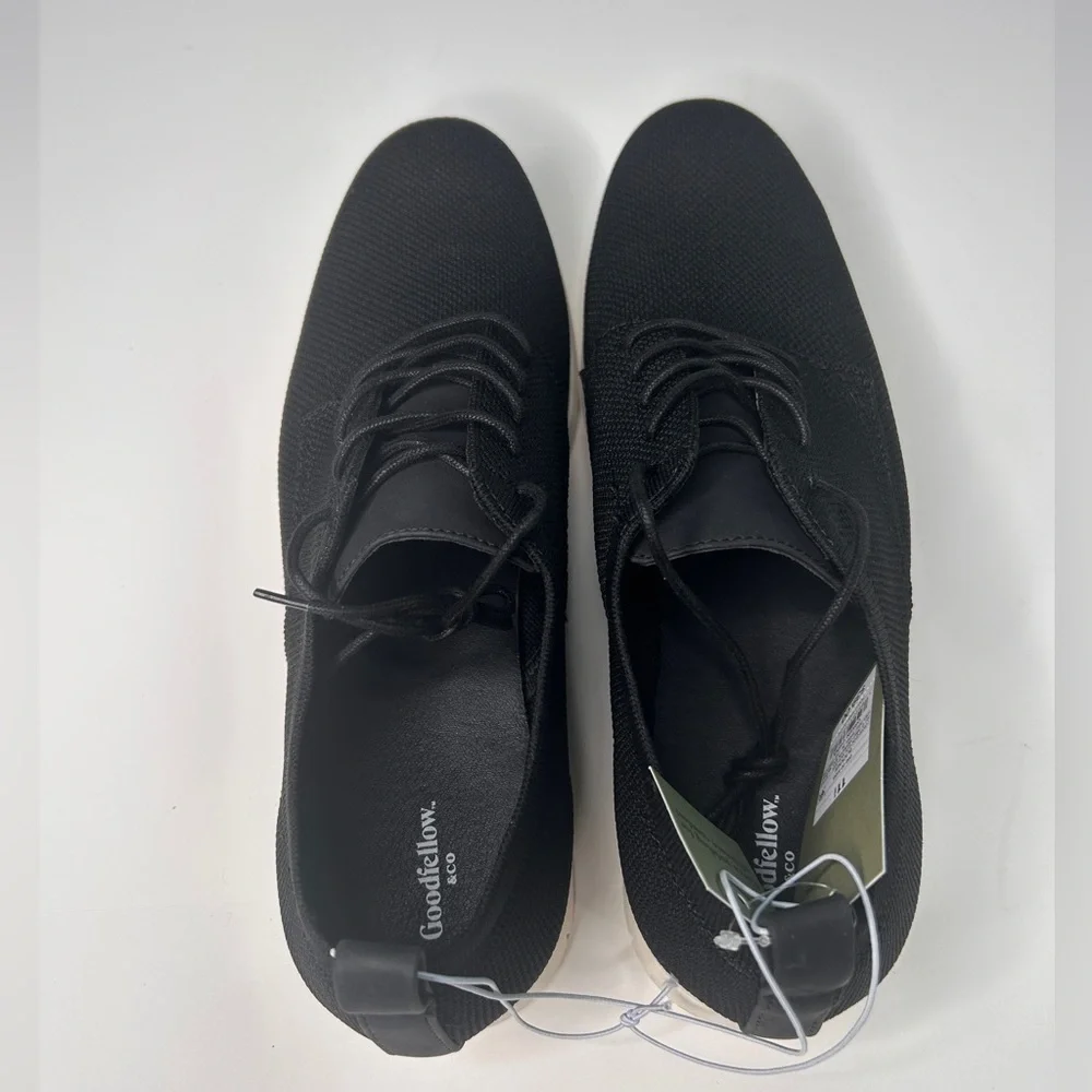 Goodfellow & Co Men's Kev Knit Dress Shoes, Black, Various Sizes